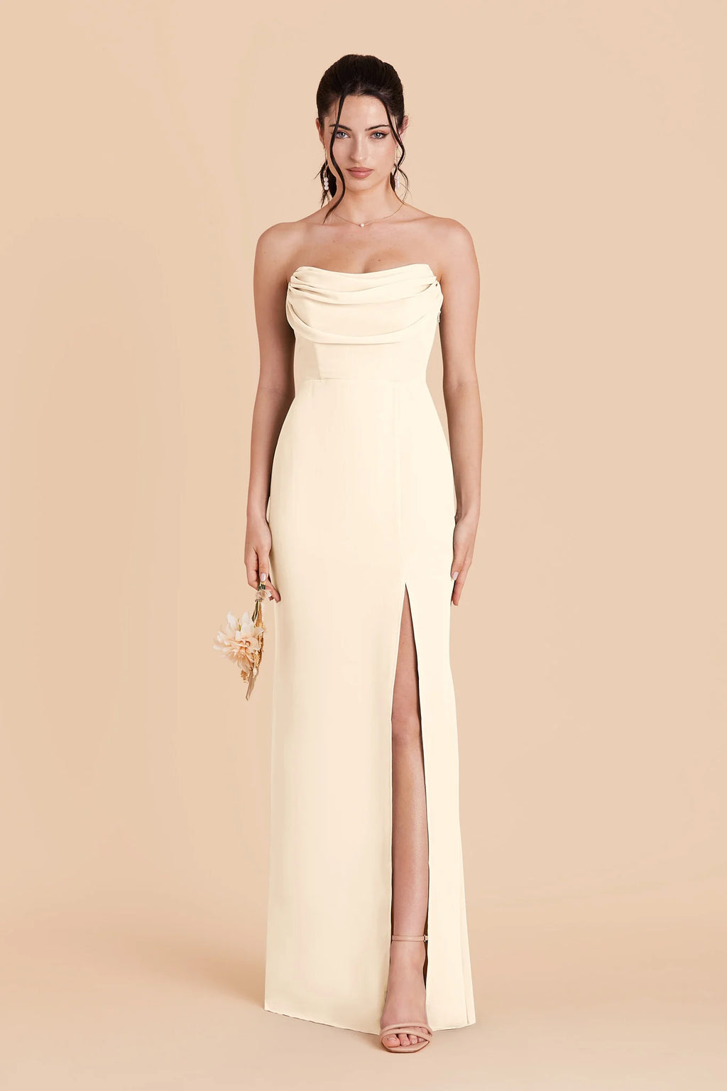 Odessa Ivory Cream alternate view 1 bridesmaid dress