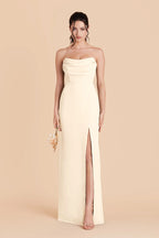 Odessa Ivory Cream alternate view 1 bridesmaid dress