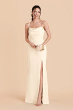Odessa Ivory Cream alternate view 5 bridesmaid dress
