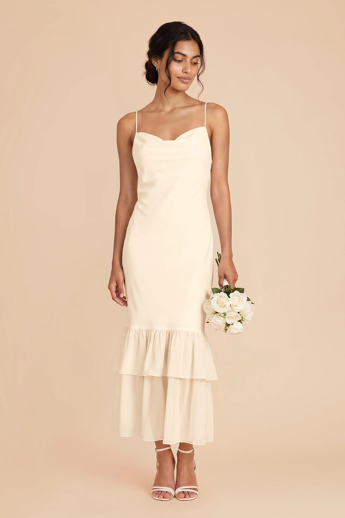 Liora Ivory Cream alternate view 1 bridesmaid dress