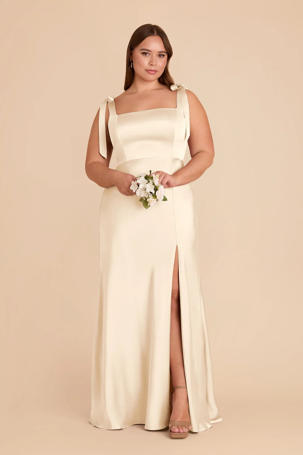 Elowen Ivory Cream alternate view 5 bridesmaid dress