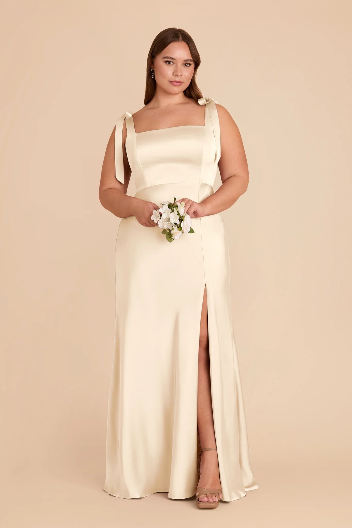 Elowen Ivory Cream alternate view 5 bridesmaid dress
