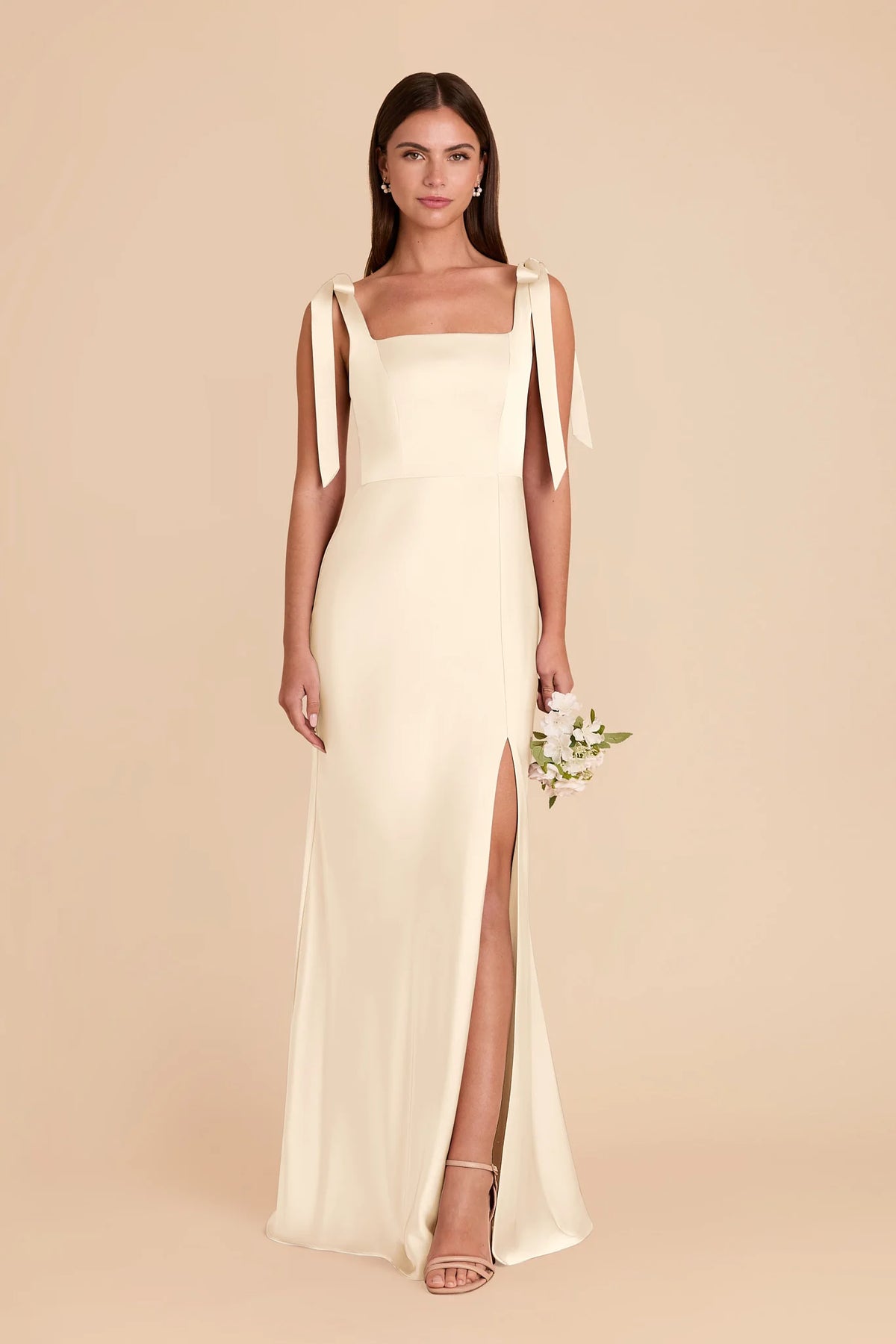 Elowen Ivory Cream alternate view 2 bridesmaid dress