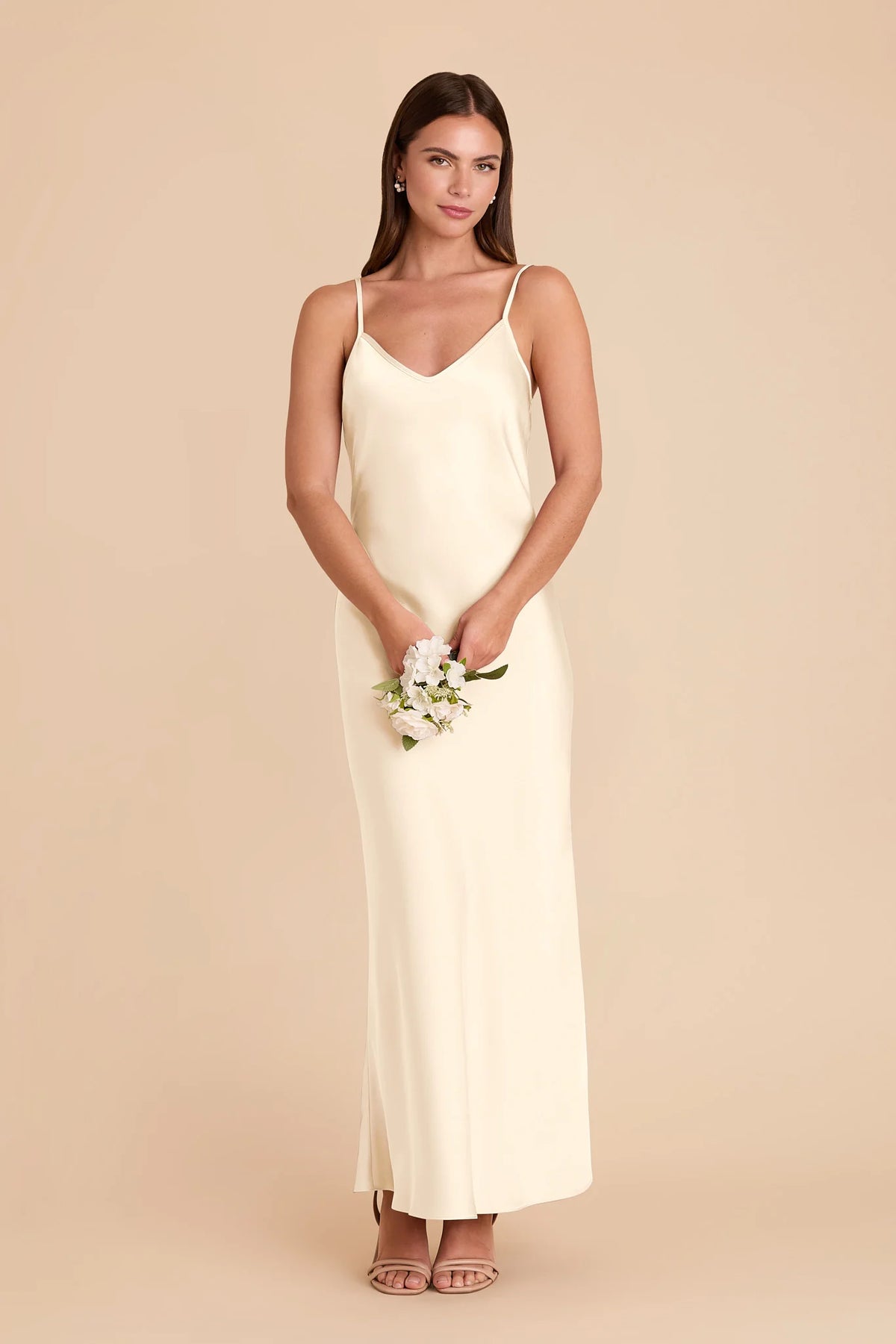 Amara Ivory Cream alternate view 2 bridesmaid dress