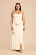 Lucienne Ivory Cream alternate view 1 bridesmaid dress