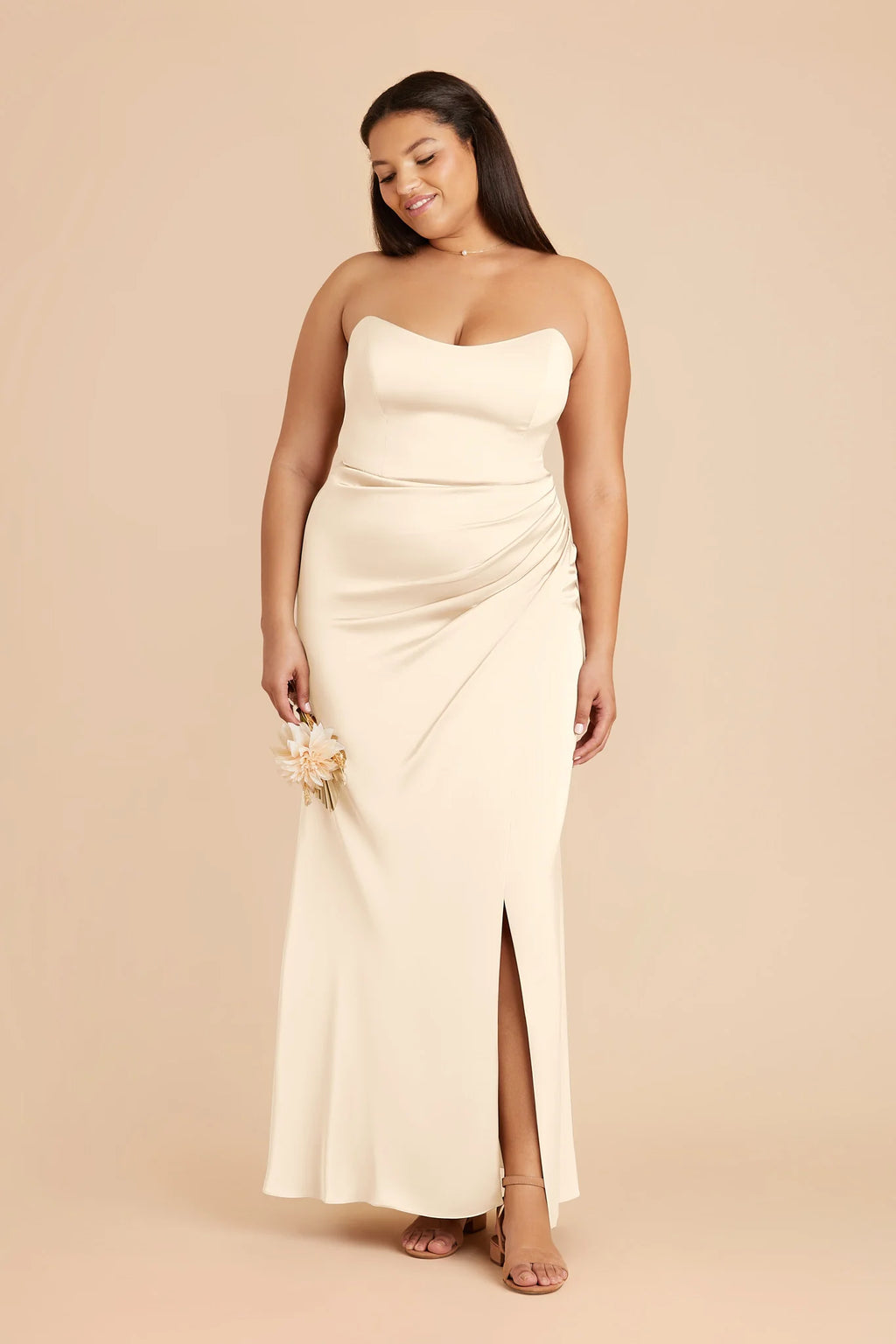 Lucienne Ivory Cream alternate view 5 bridesmaid dress