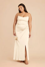 Lucienne Ivory Cream alternate view 5 bridesmaid dress