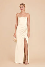 Lucienne Ivory Cream alternate view 2 bridesmaid dress