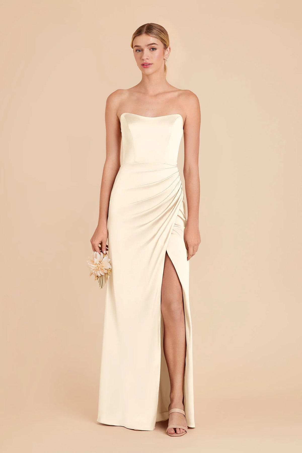 Lucienne Ivory Cream alternate view 2 bridesmaid dress