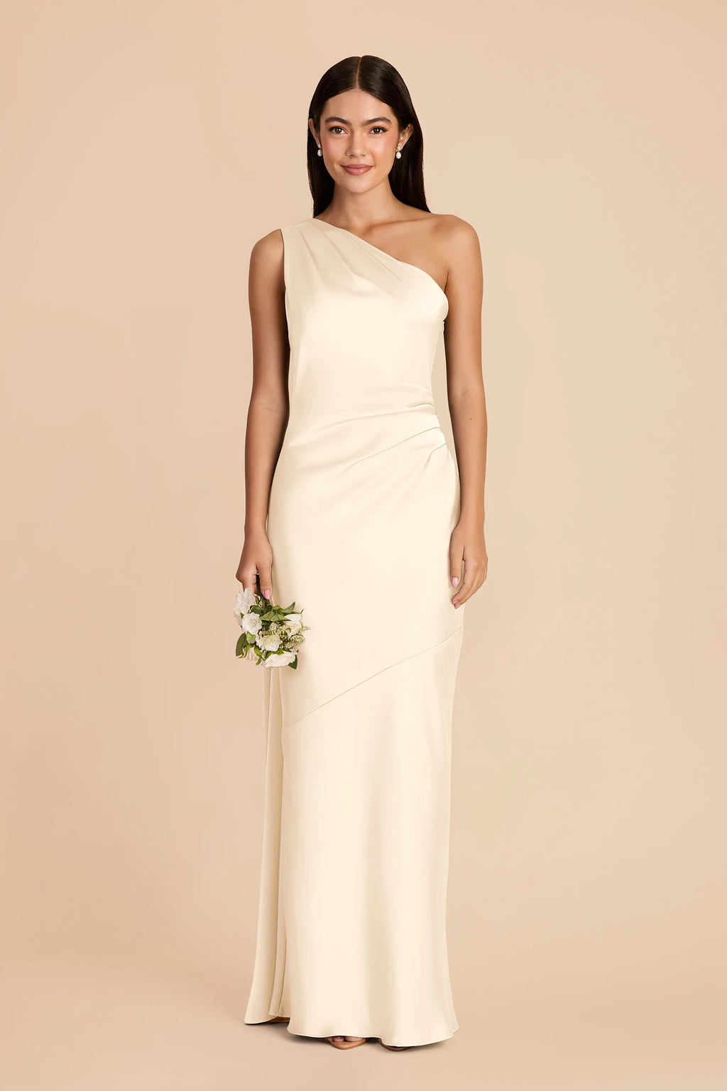 Ariadne Ivory Cream alternate view 2 bridesmaid dress