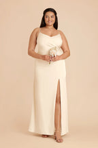 Elara Ivory Cream alternate view 3 bridesmaid dress