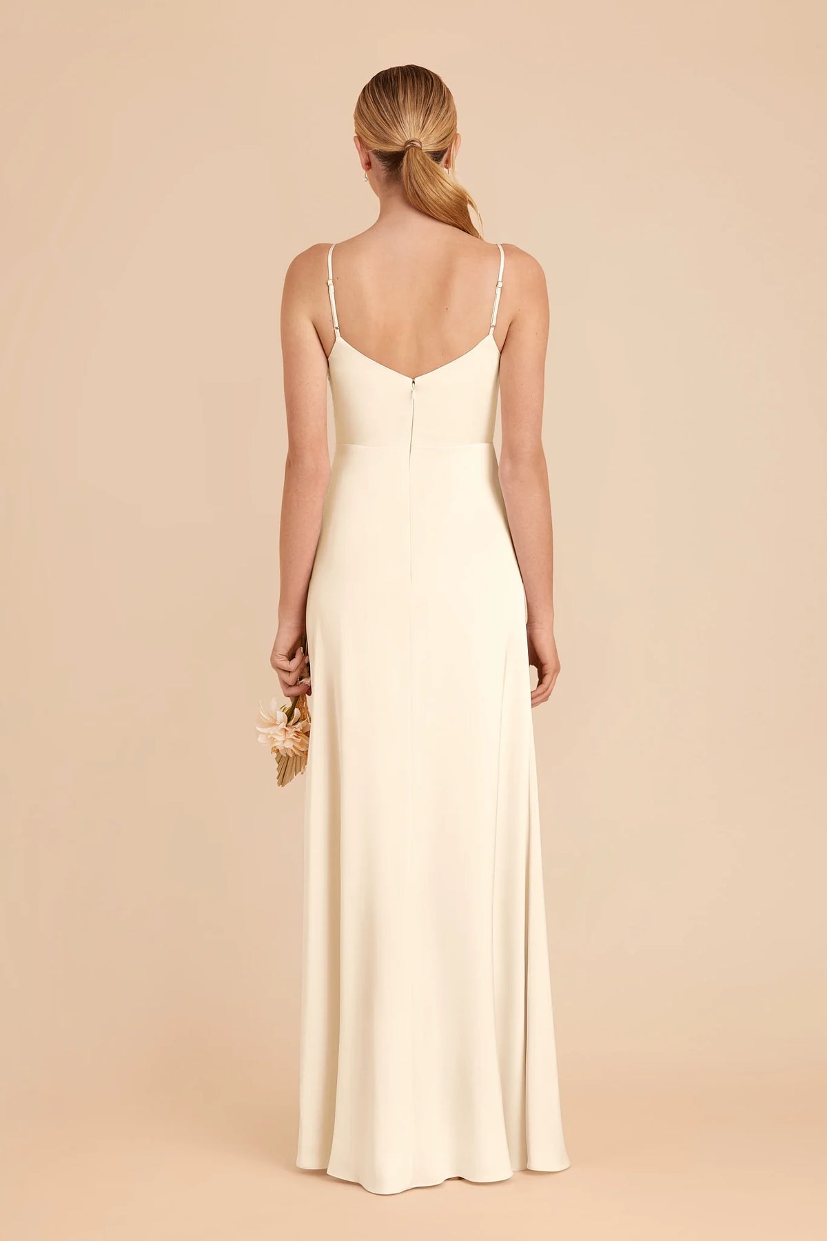 Elara Ivory Cream alternate view 2 bridesmaid dress