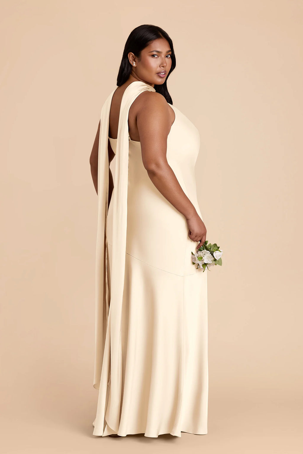 Camille Ivory Cream alternate view 6 bridesmaid dress