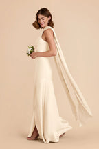 Camille Ivory Cream alternate view 2 bridesmaid dress