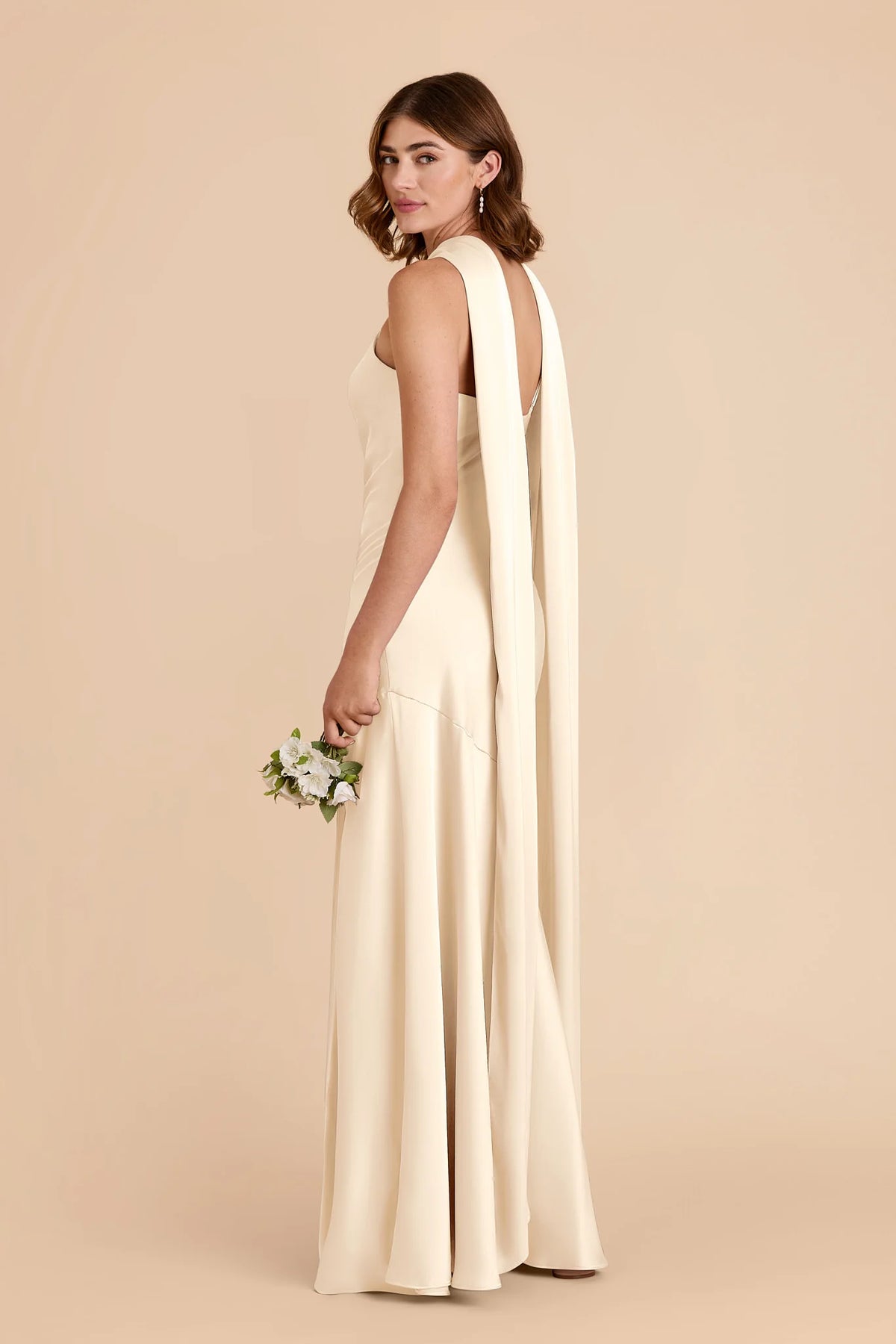 Camille Ivory Cream alternate view 3 bridesmaid dress