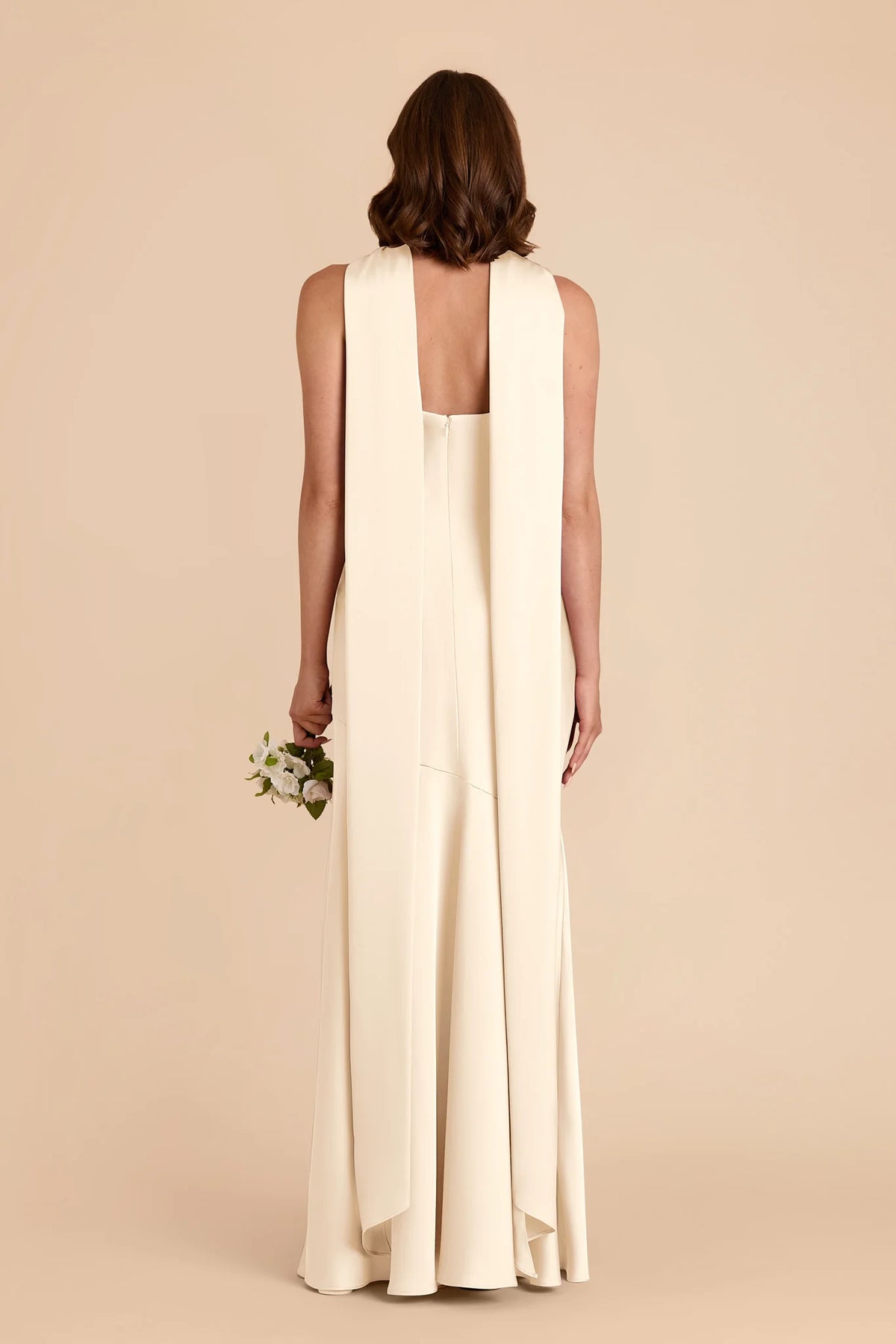 Camille Ivory Cream alternate view 4 bridesmaid dress