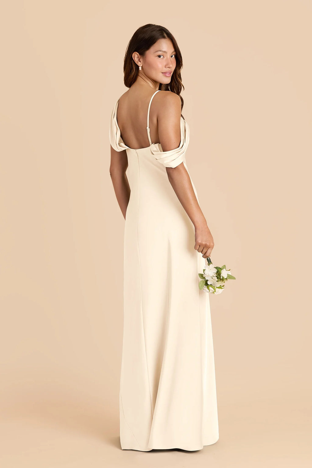 Thalia Ivory Cream alternate view 3 bridesmaid dress
