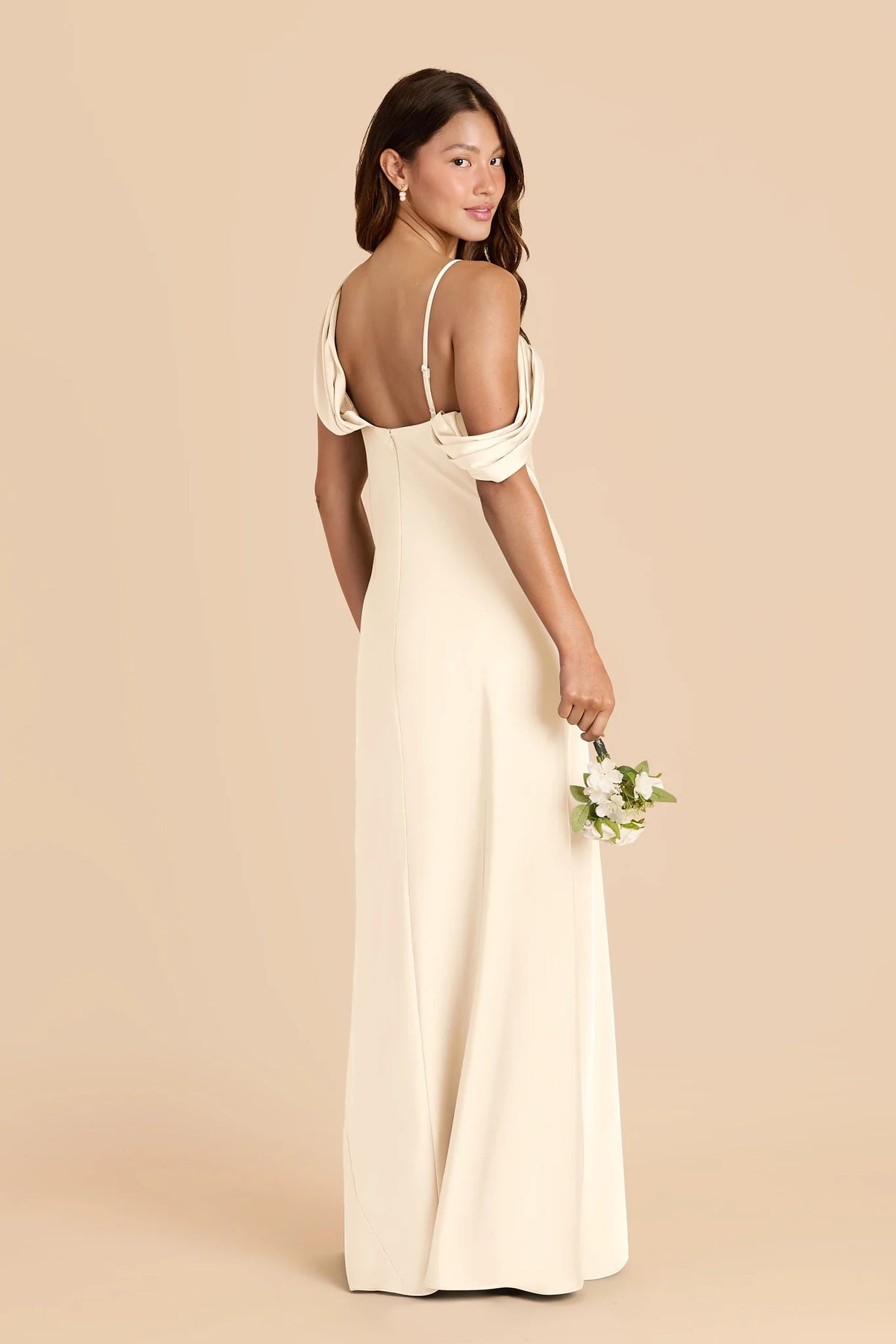Thalia Ivory Cream alternate view 3 bridesmaid dress