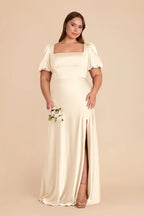 Selene Ivory Cream alternate view 1 bridesmaid dress