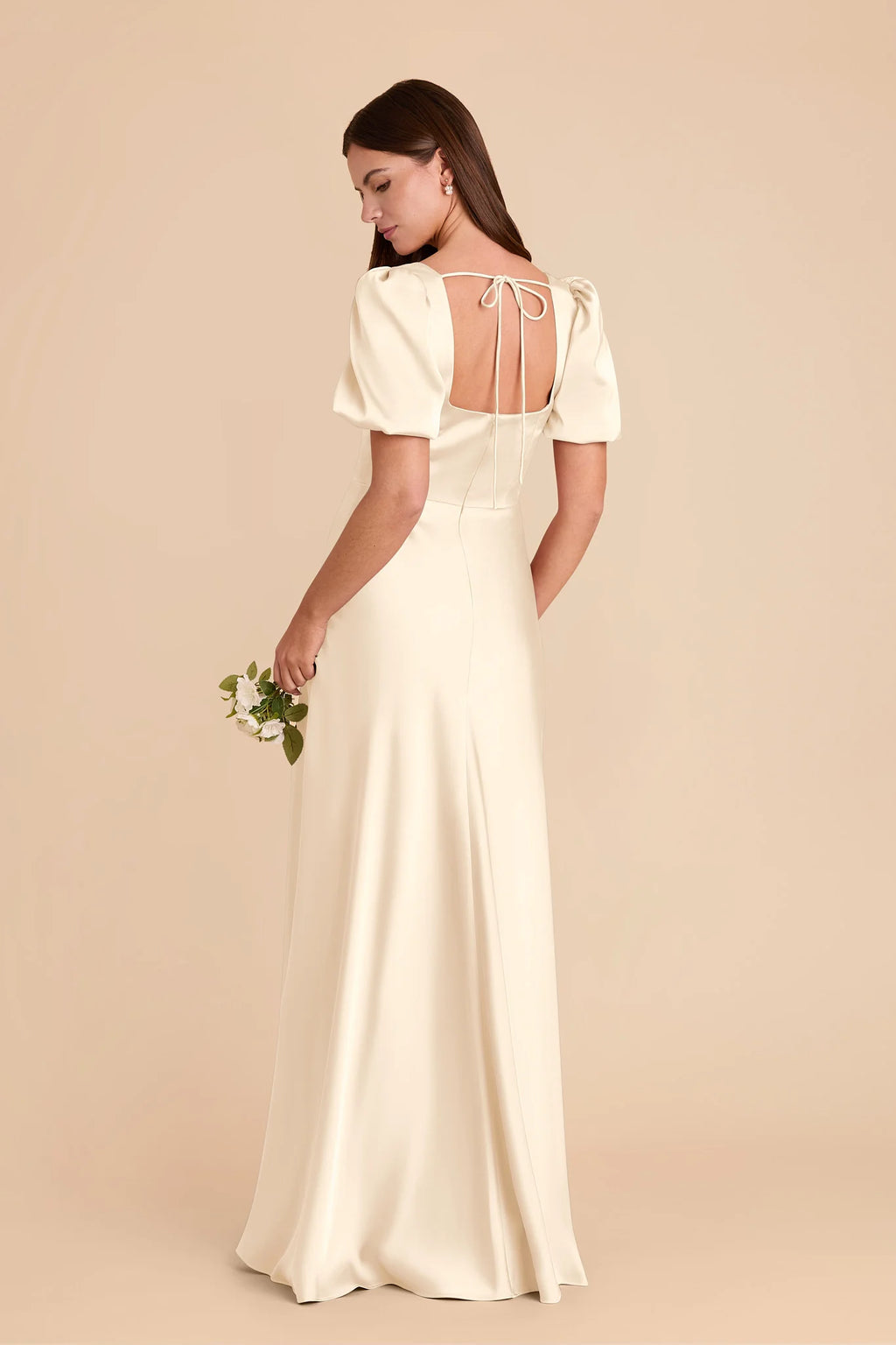 Selene Ivory Cream alternate view 2 bridesmaid dress