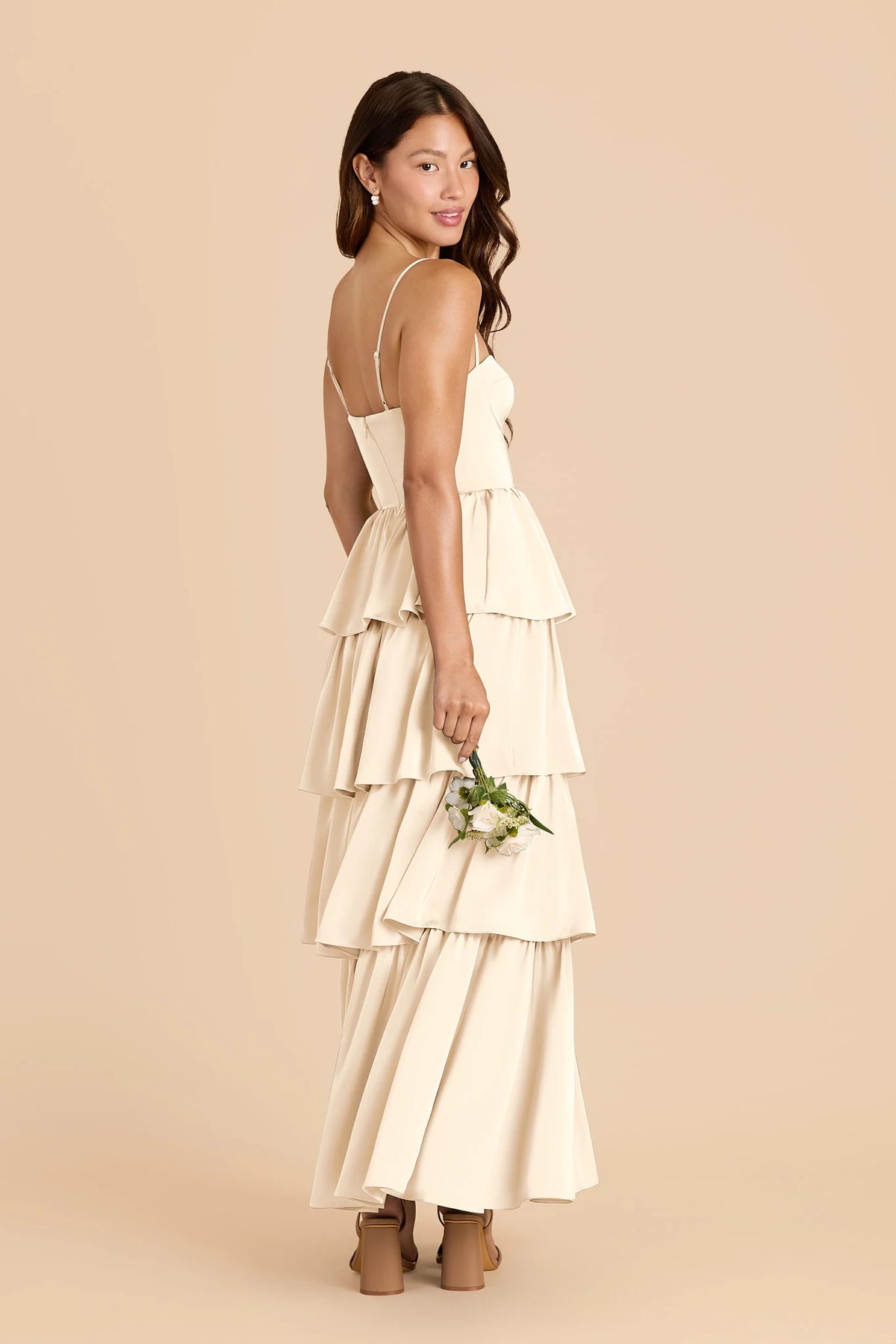 Calista Ivory Cream alternate view 2 bridesmaid dress