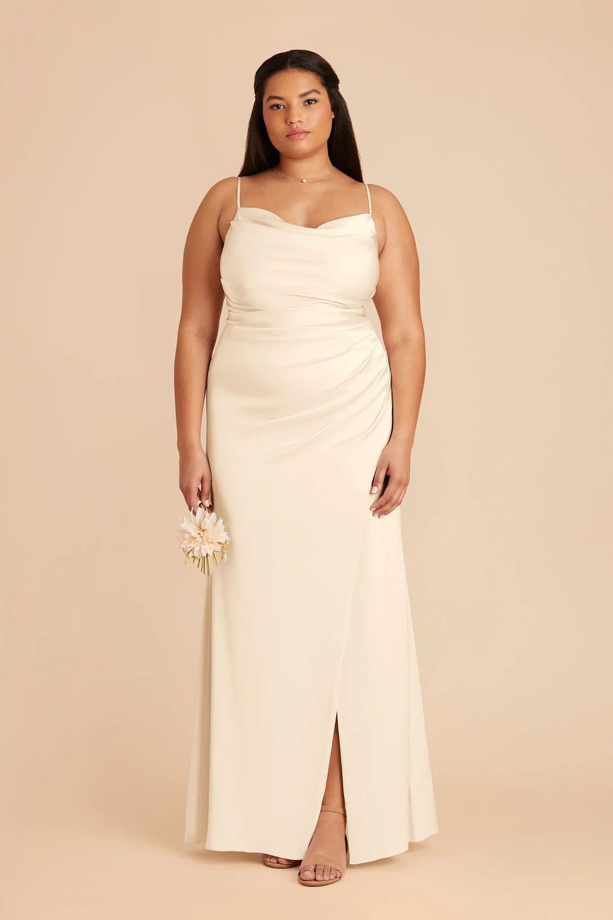 Sabine Ivory Cream alternate view 1 bridesmaid dress