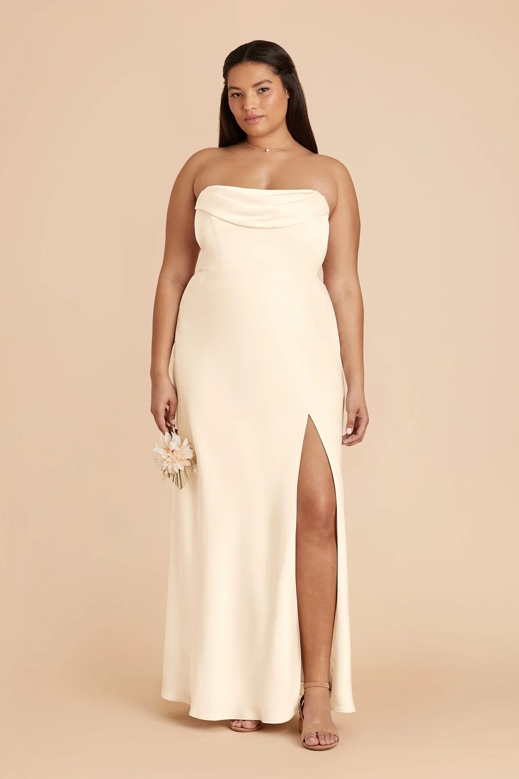 Corinne Ivory Cream alternate view 6 bridesmaid dress