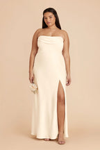 Corinne Ivory Cream alternate view 6 bridesmaid dress