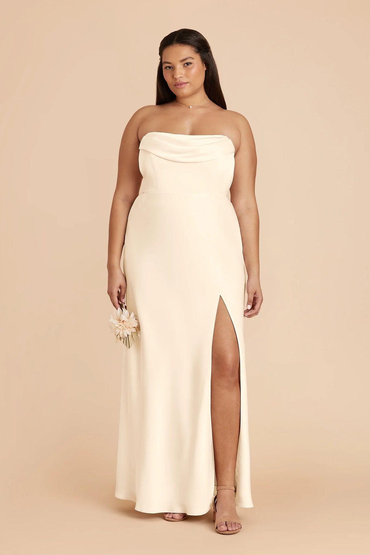 Corinne Ivory Cream alternate view 6 bridesmaid dress