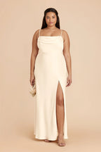 Corinne Ivory Cream alternate view 7 bridesmaid dress