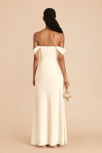 Corinne Ivory Cream alternate view 5 bridesmaid dress