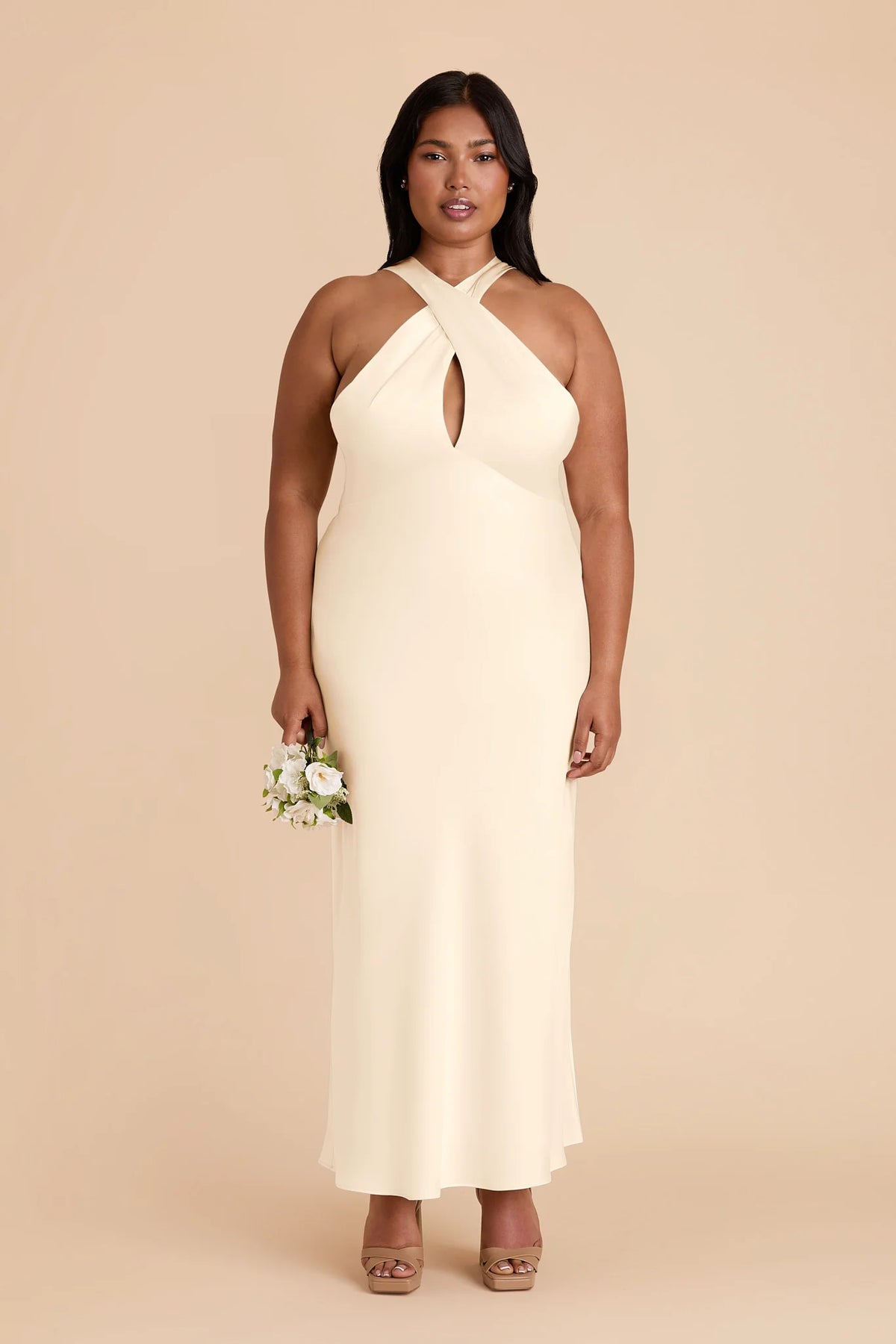 Seraphine Ivory Cream alternate view 1 bridesmaid dress
