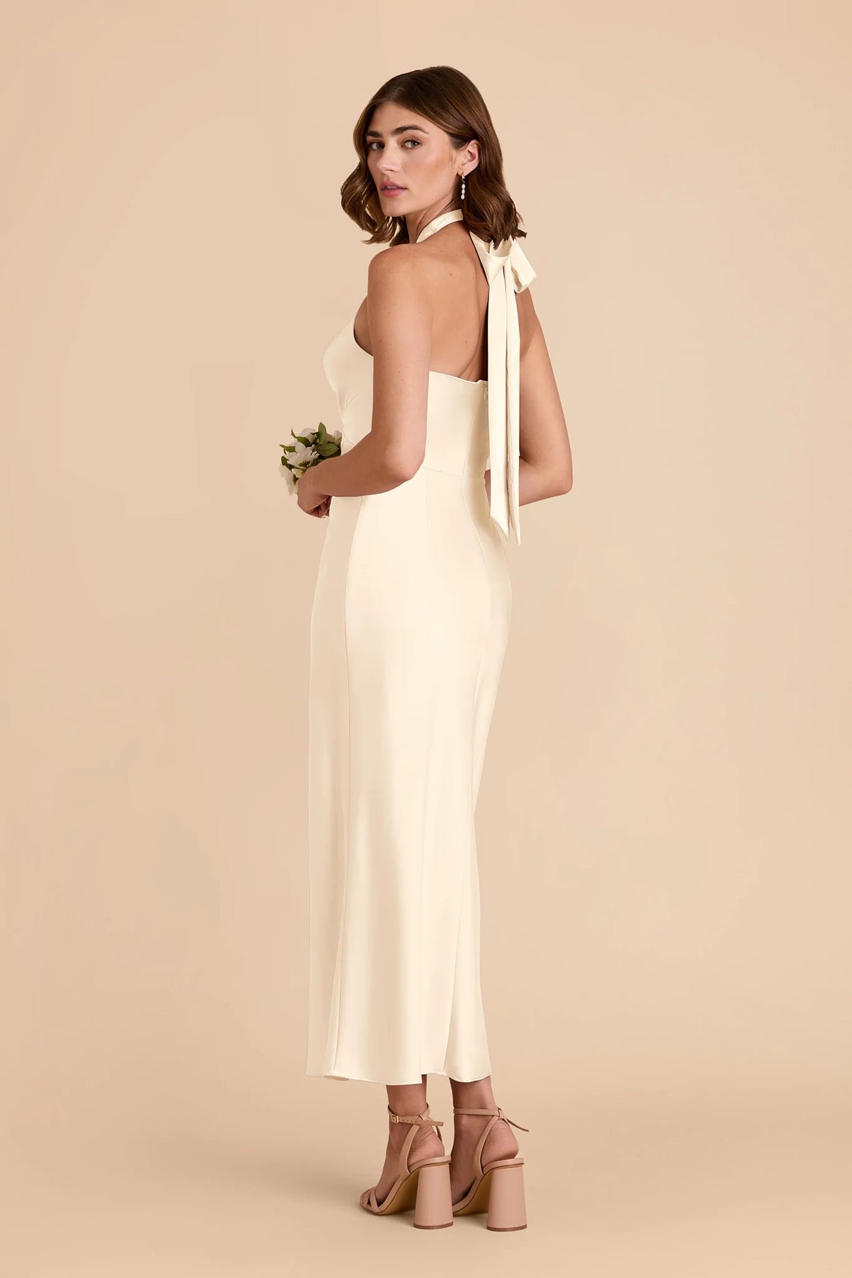 Seraphine Ivory Cream alternate view 3 bridesmaid dress