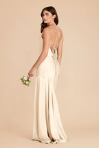 Estelle Ivory Cream alternate view 4 bridesmaid dress