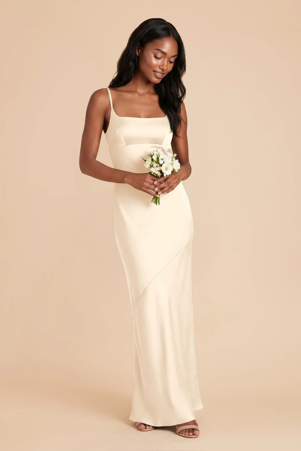 Noelle Ivory Cream alternate view 1 bridesmaid dress