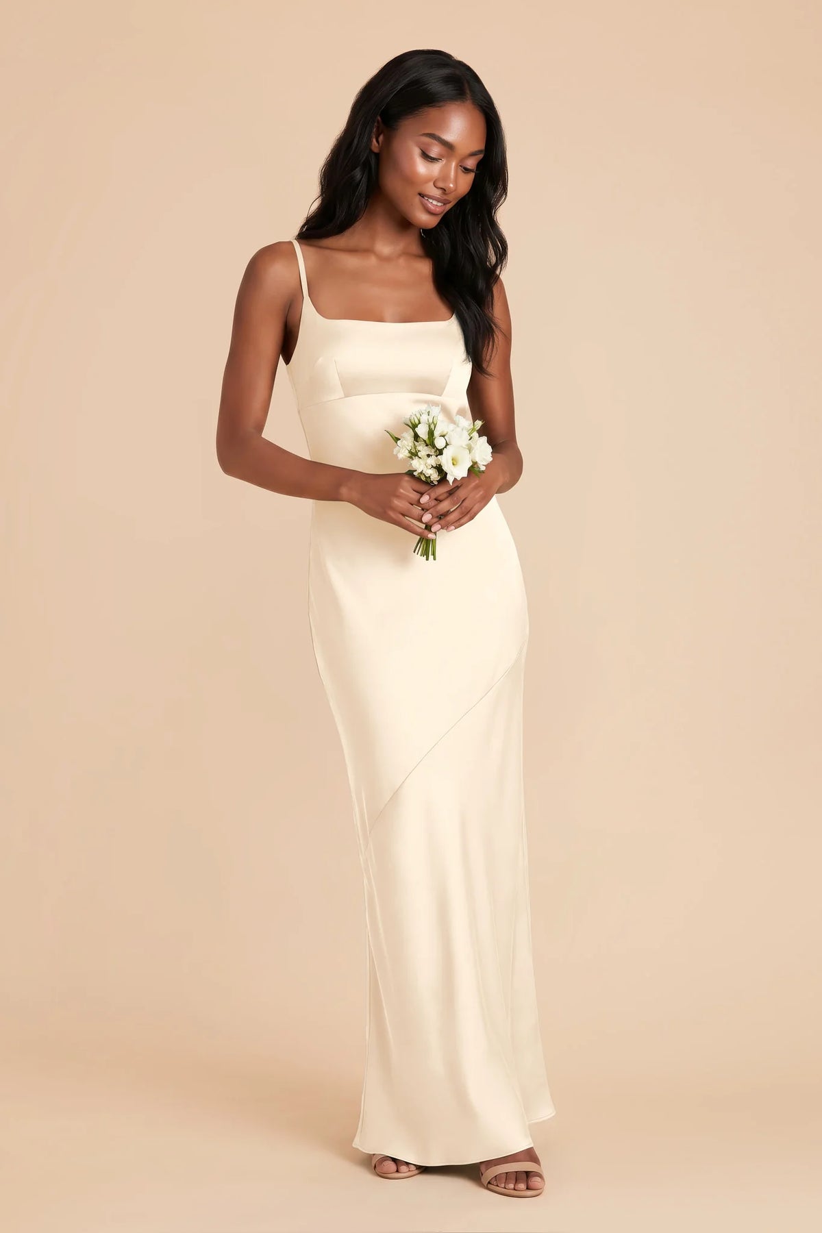 Noelle Ivory Cream alternate view 1 bridesmaid dress