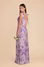 Elowen Lavender Multi Whimsical Blooms alternate view 2 bridesmaid dress
