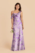 Thalia Lavender Multi Whimsical Blooms alternate view 1 bridesmaid dress