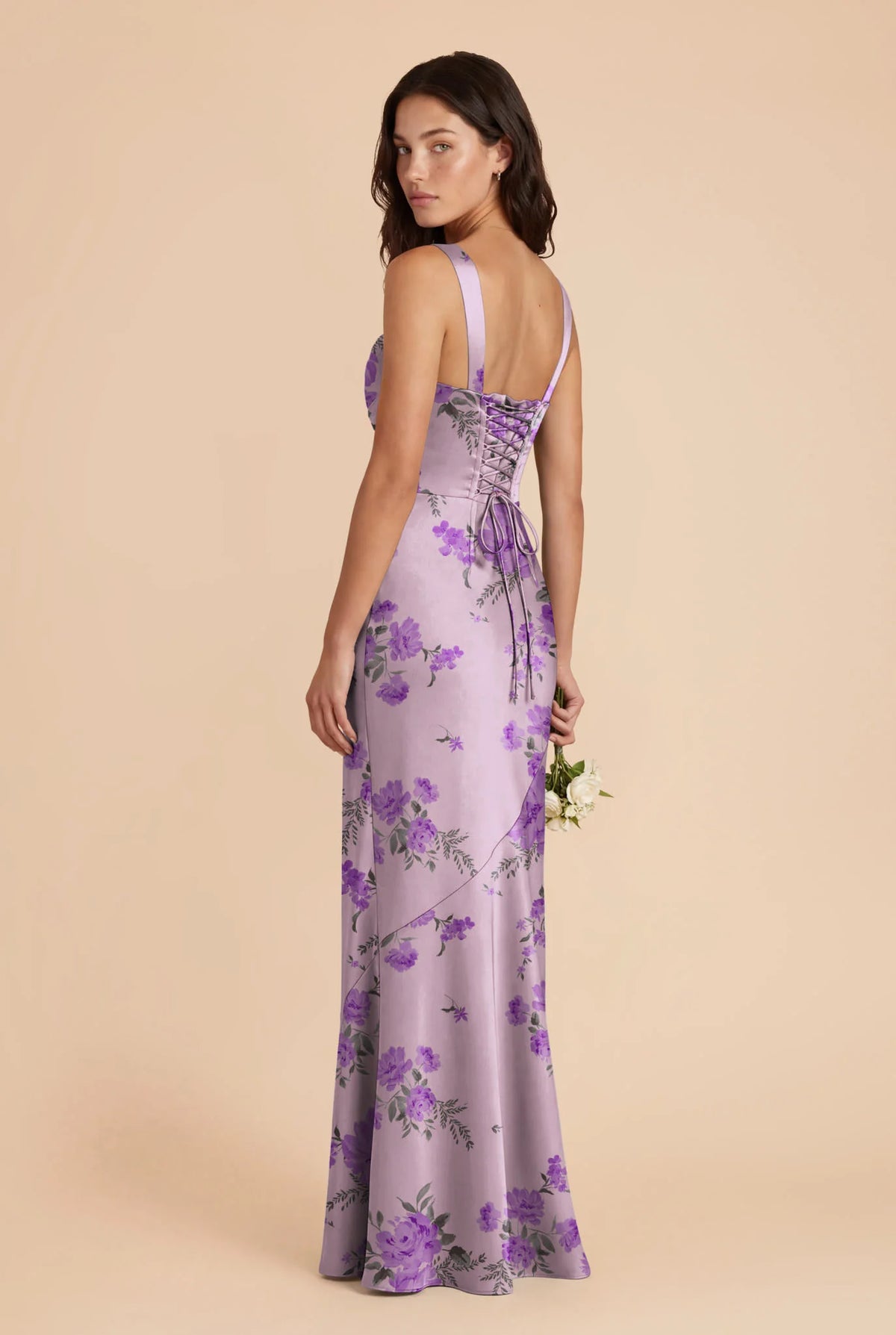 Colette Lavender Multi Whimsical Blooms alternate view 1 bridesmaid dress
