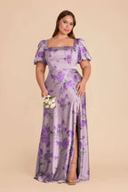 Selene Lavender Multi Whimsical Blooms alternate view 1 bridesmaid dress