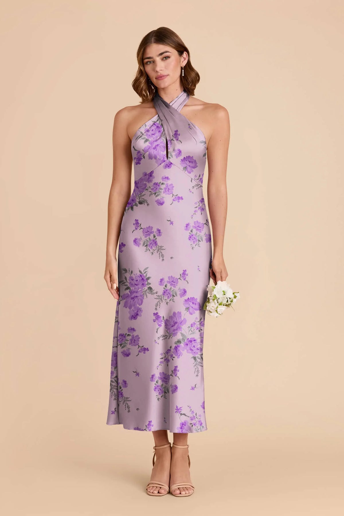 Seraphine Lavender Multi Whimsical Blooms alternate view 1 bridesmaid dress