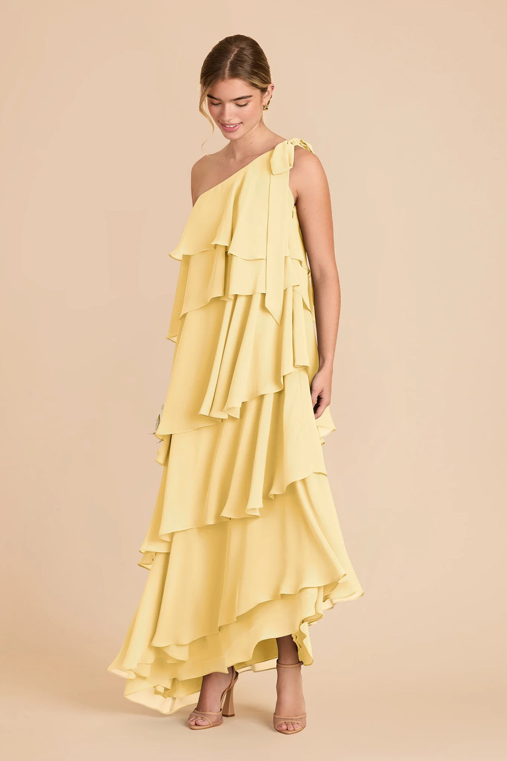Marisol Lemon Sorbet alternate view 1 bridesmaid dress