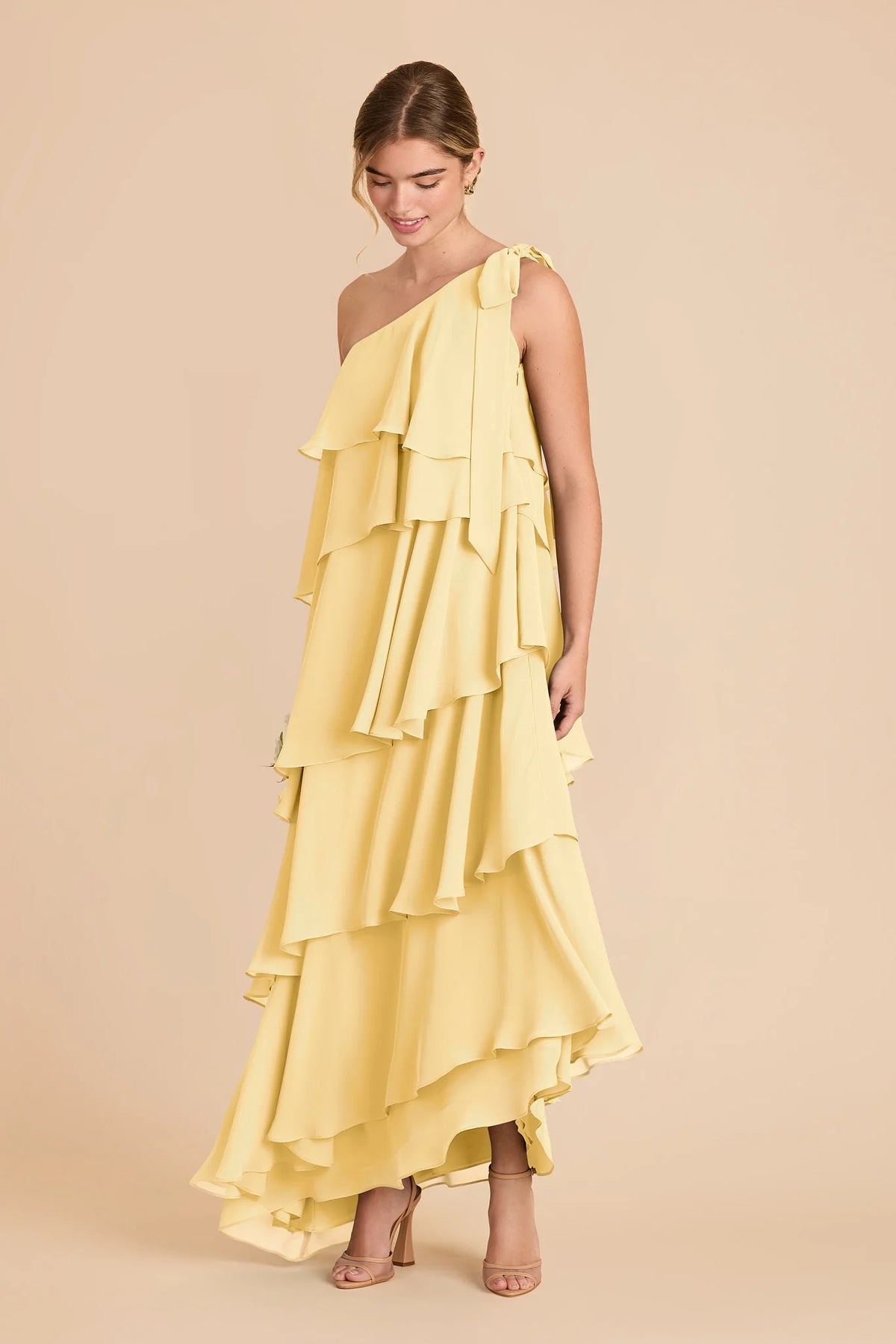 Marisol Lemon Sorbet alternate view 1 bridesmaid dress