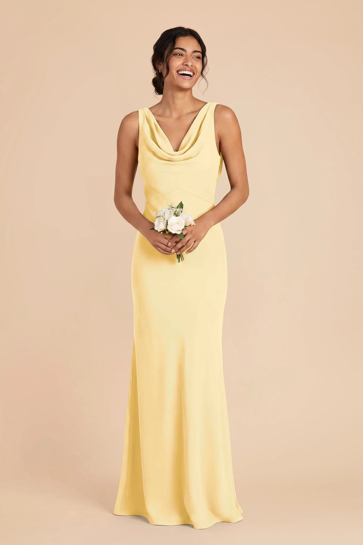 Odette Lemon Sorbet alternate view 1 bridesmaid dress
