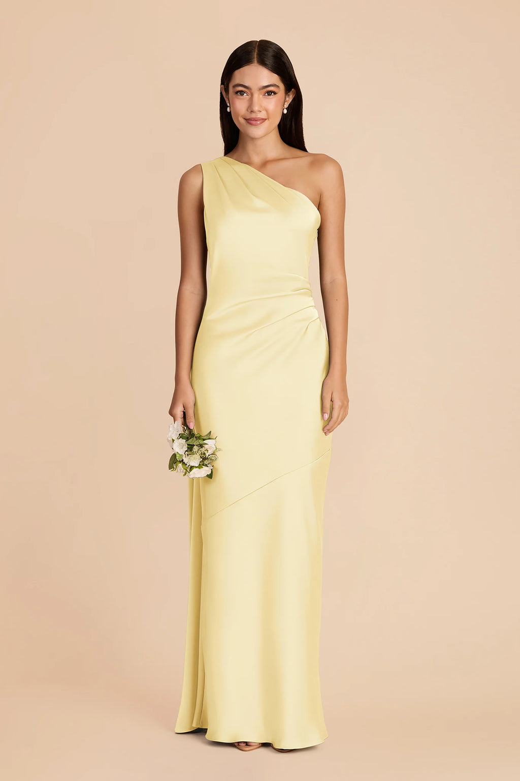 Ariadne Lemon Sorbet alternate view 2 bridesmaid dress