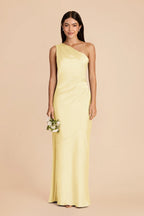 Ariadne Lemon Sorbet alternate view 2 bridesmaid dress