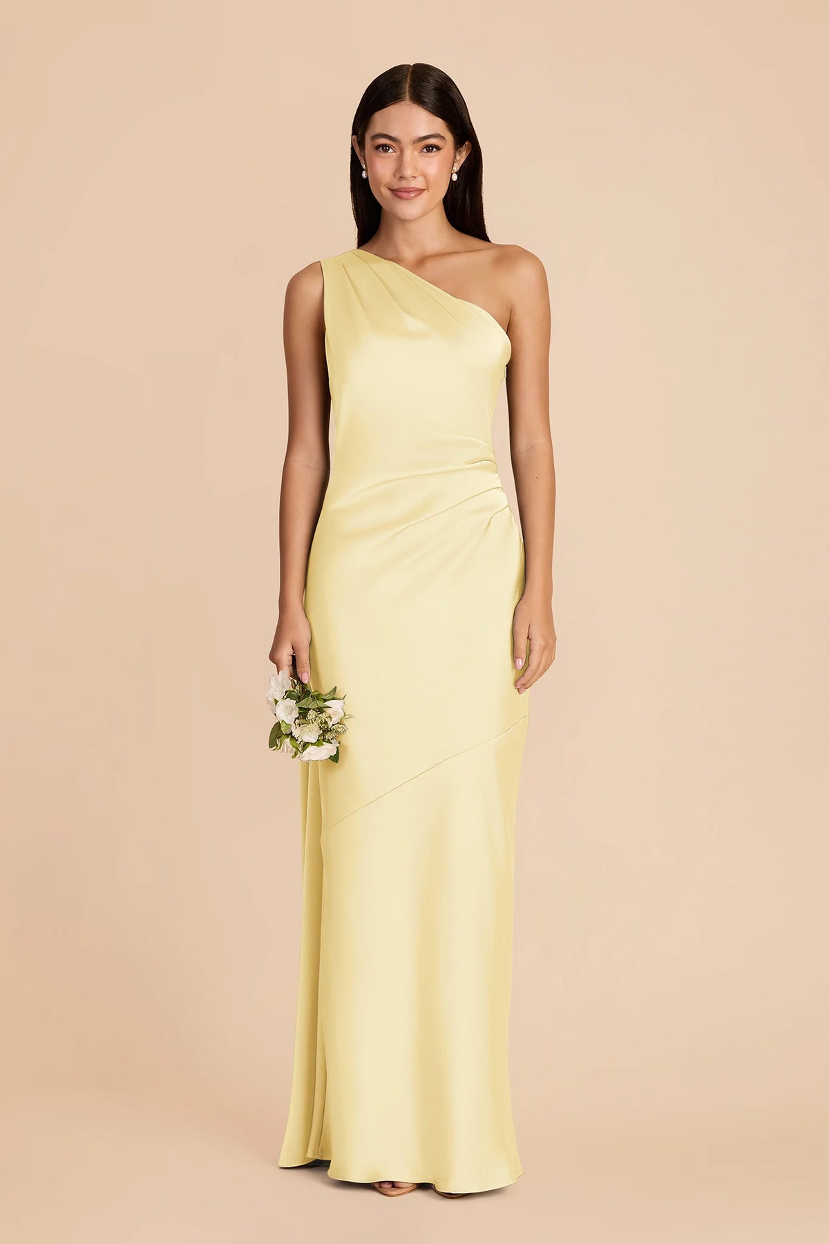 Ariadne Lemon Sorbet alternate view 2 bridesmaid dress