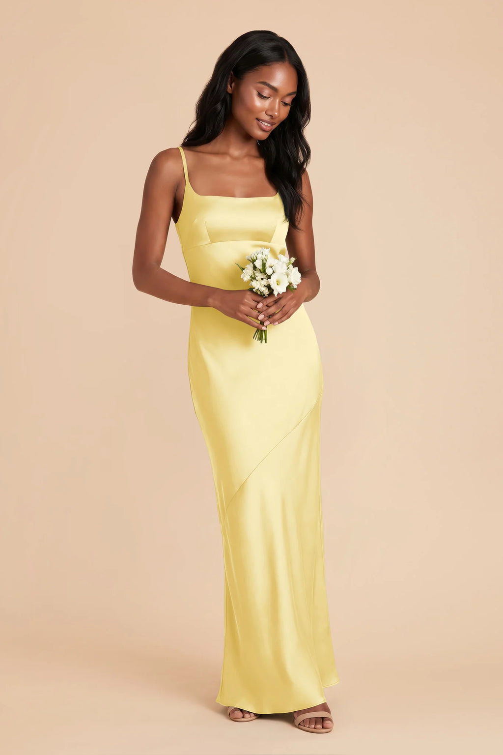 Noelle Lemon Sorbet alternate view 1 bridesmaid dress