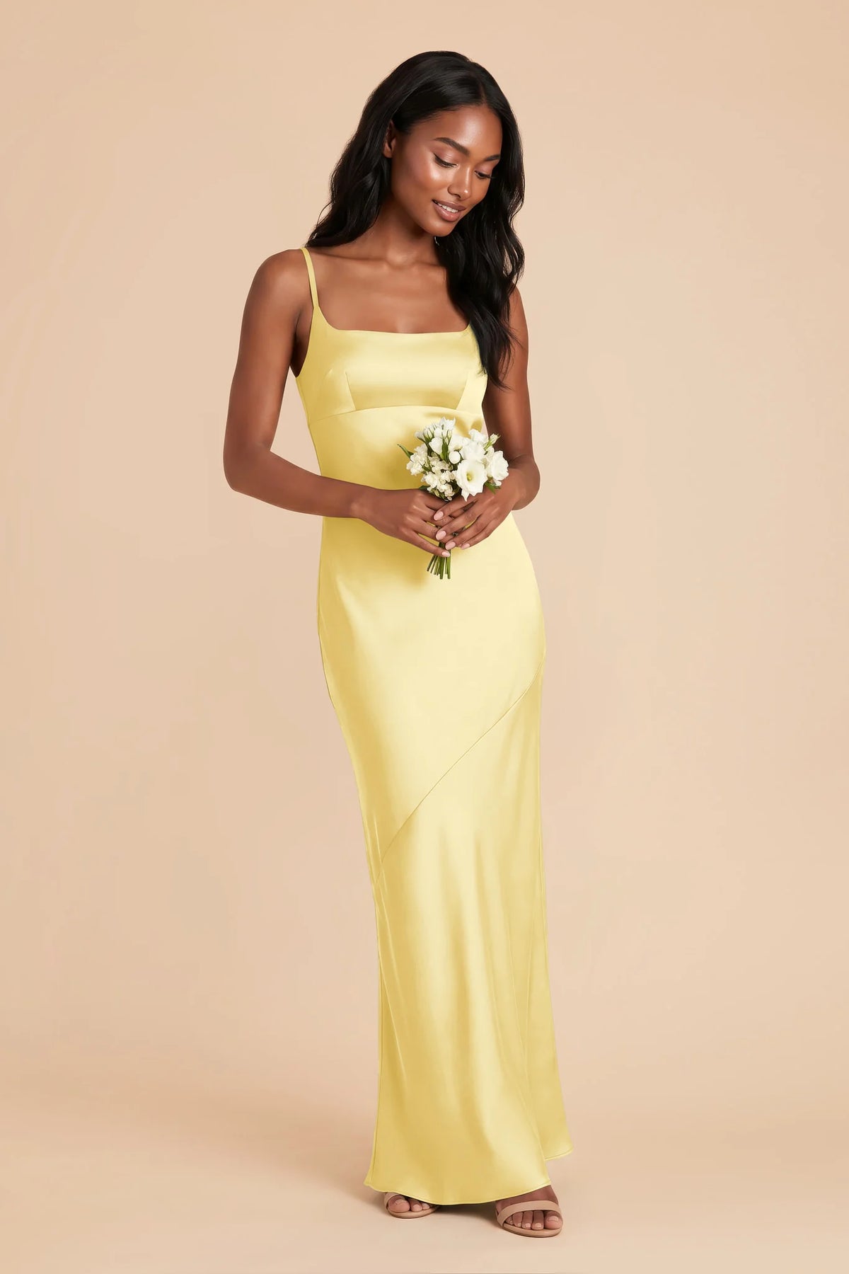 Noelle Lemon Sorbet alternate view 1 bridesmaid dress