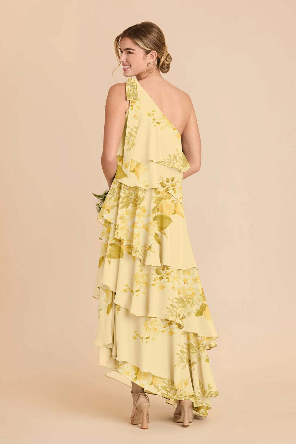 Marisol Lemon Sorbet Romantic Bouquet alternate view 1 bridesmaid dress